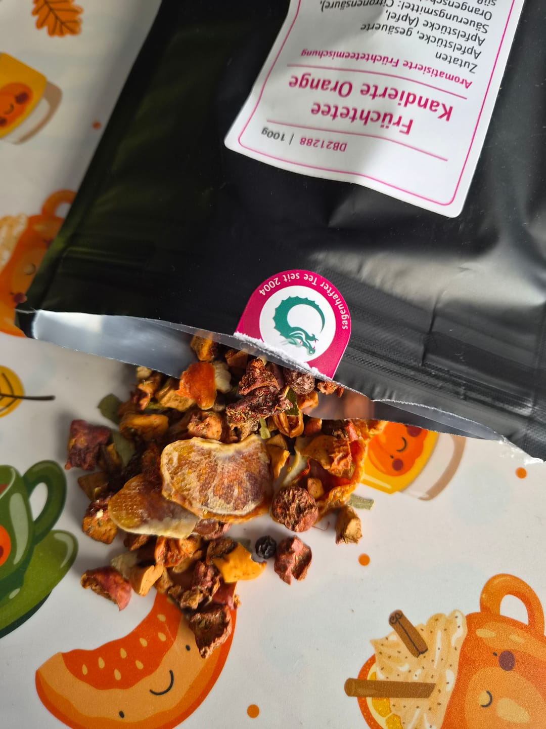 Customer photo review of Früchtetee Kandierte Orange