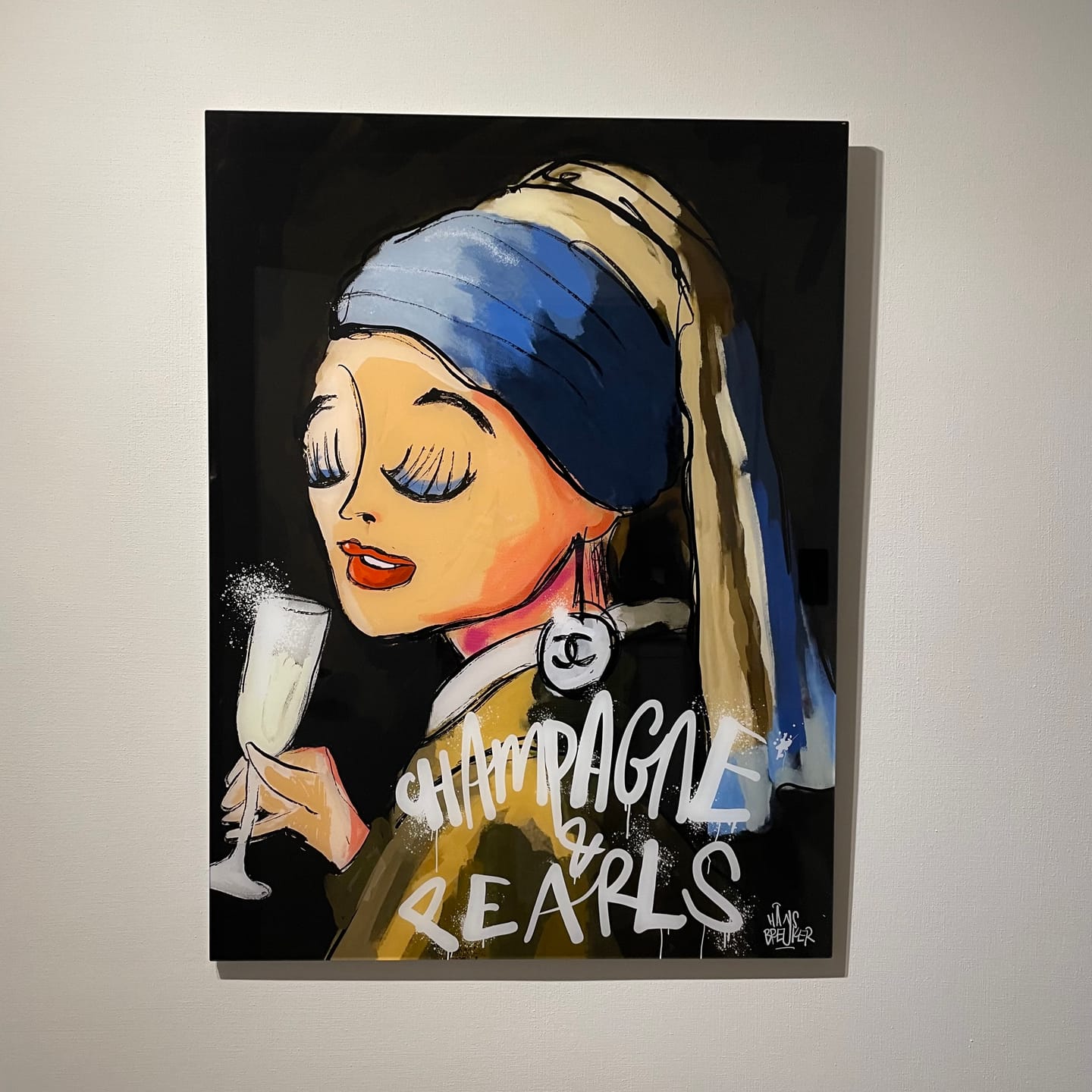 Customer photo review of Champagne and pearls