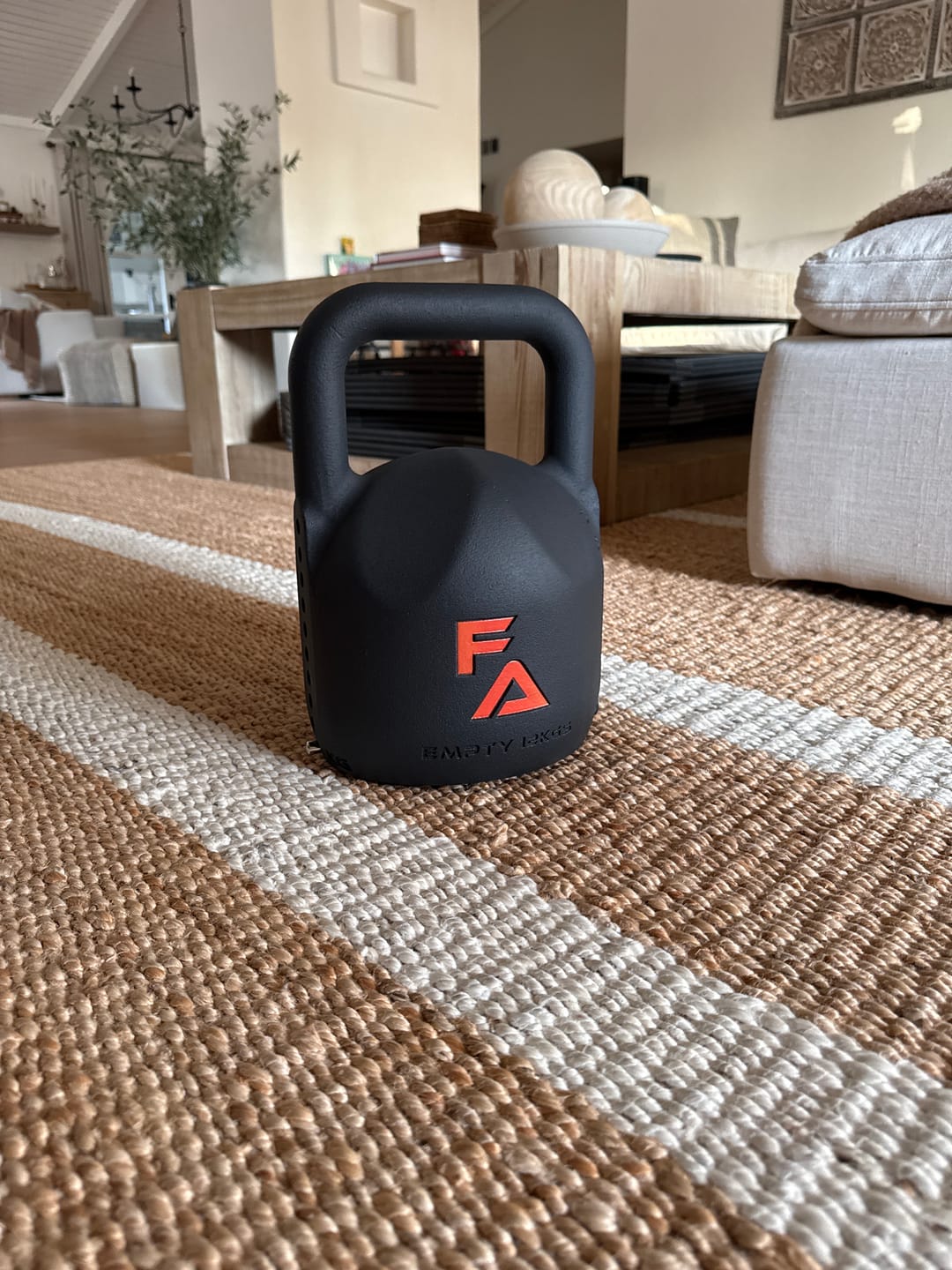 Customer photo review of FA Adjustable Kettlebell