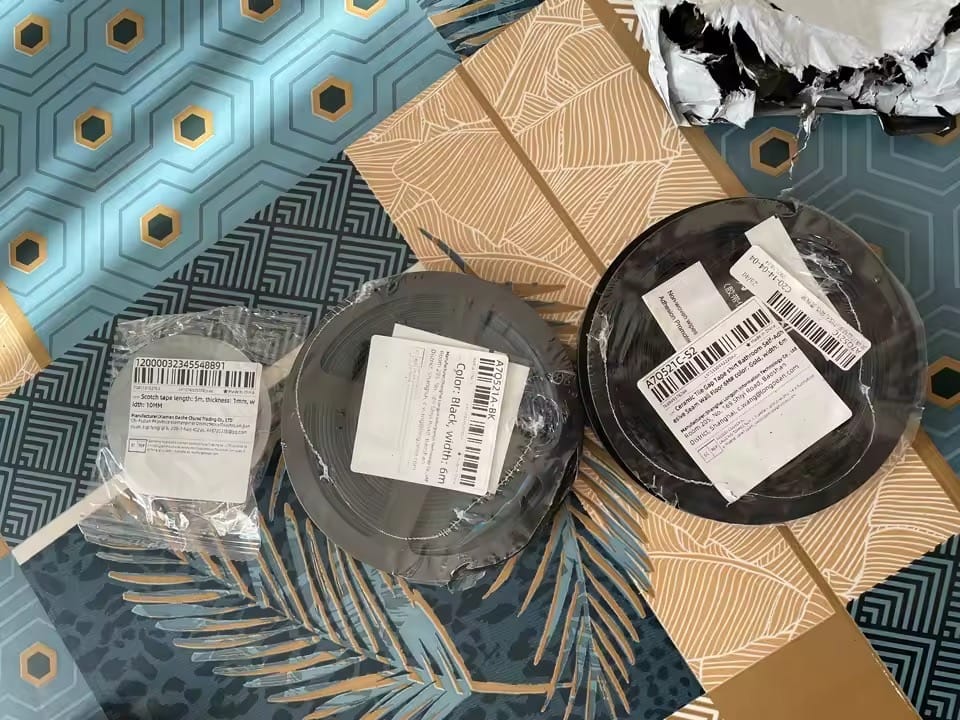 Customer photo review of ALL-WEATHER DECORATIVE TAPE