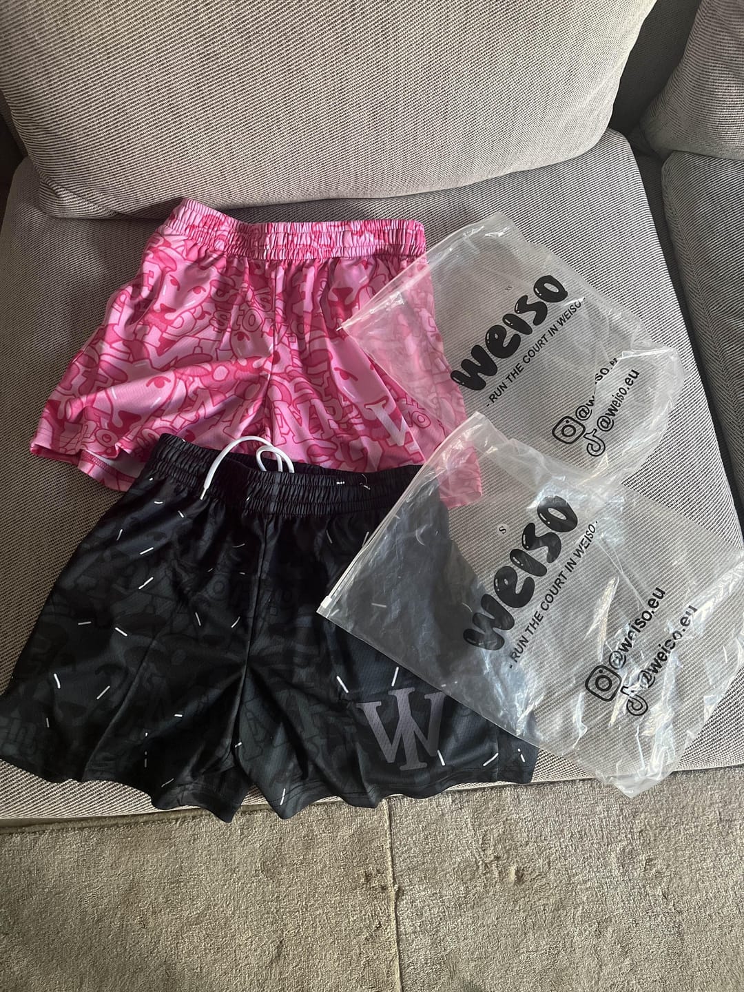 Customer photo review of BLACK GOAT SHORTS