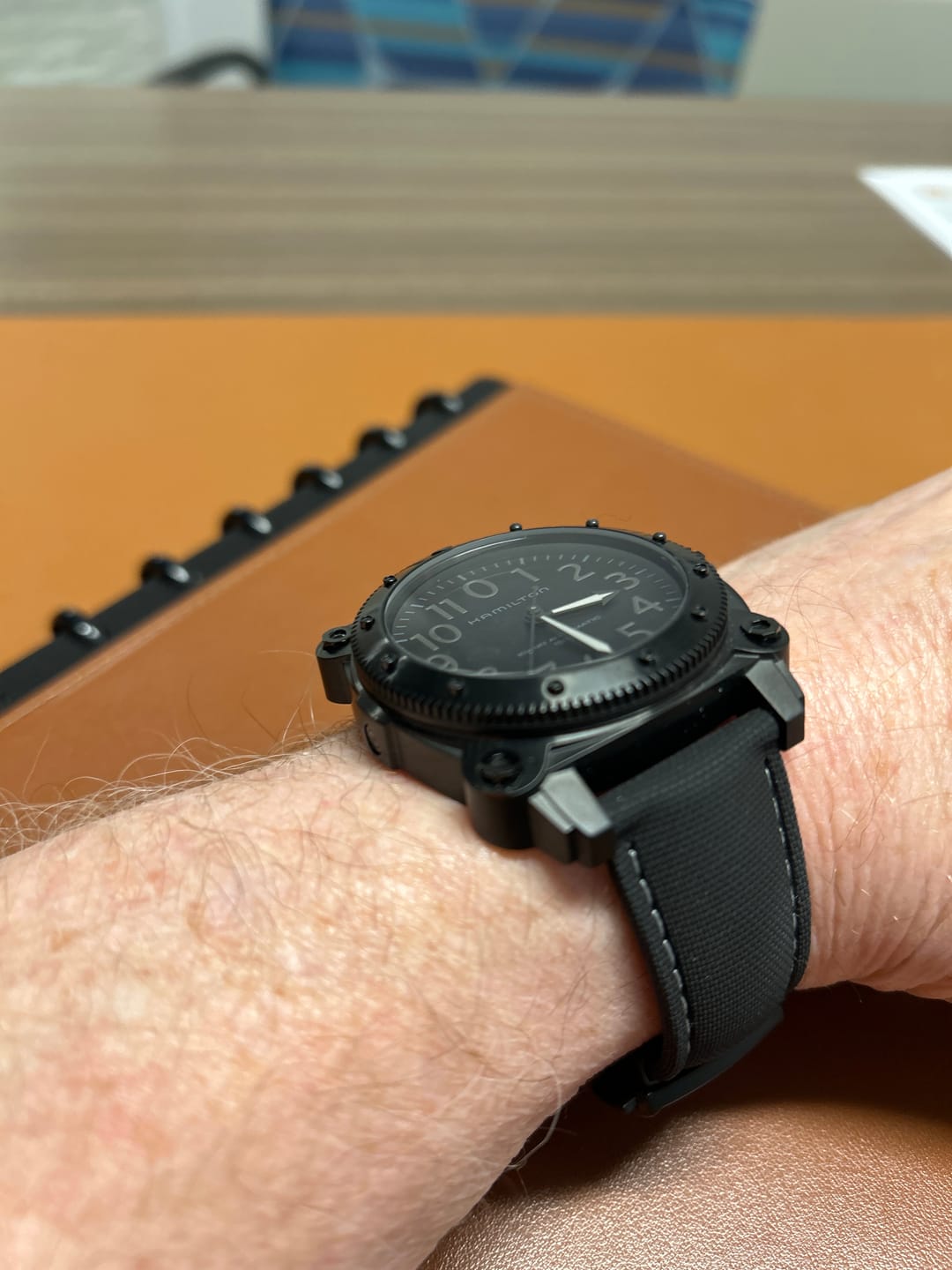 Customer photo review of Sailcloth Rubber Deploy - Black/White