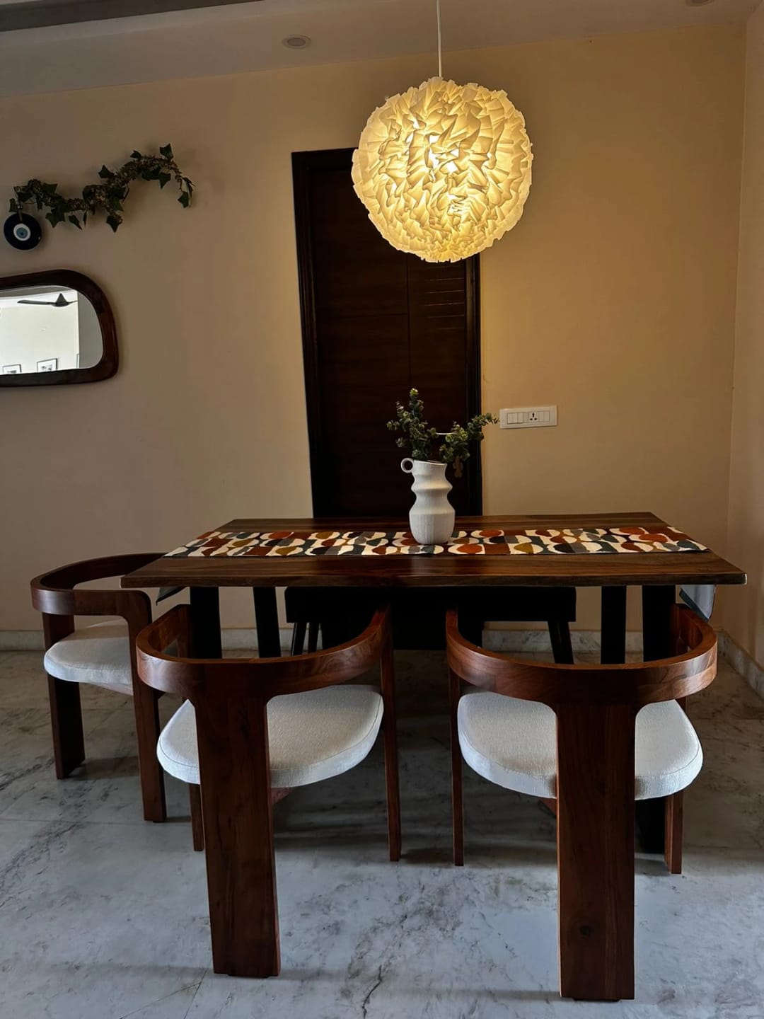 Customer photo review of Attica Dining Chair With Arm
