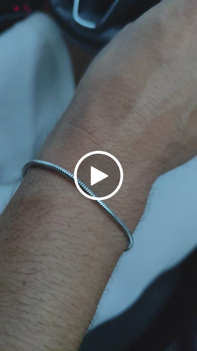 Customer video review of Pulsera Hombre BRAVE Valente