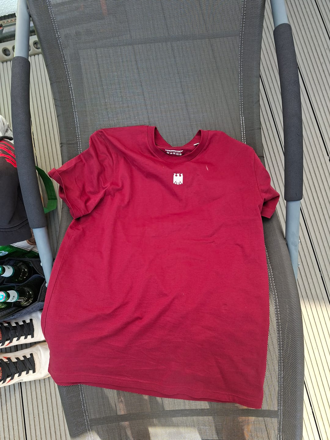 Customer photo review of Shirt - Heimatliebe - Burgundy