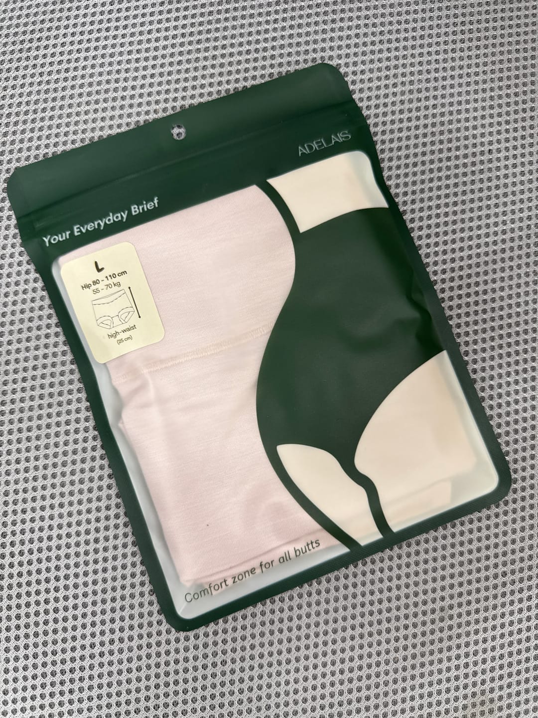 Customer photo review of Soft Cotton 60S Modal Antibacterial Panty In Natural