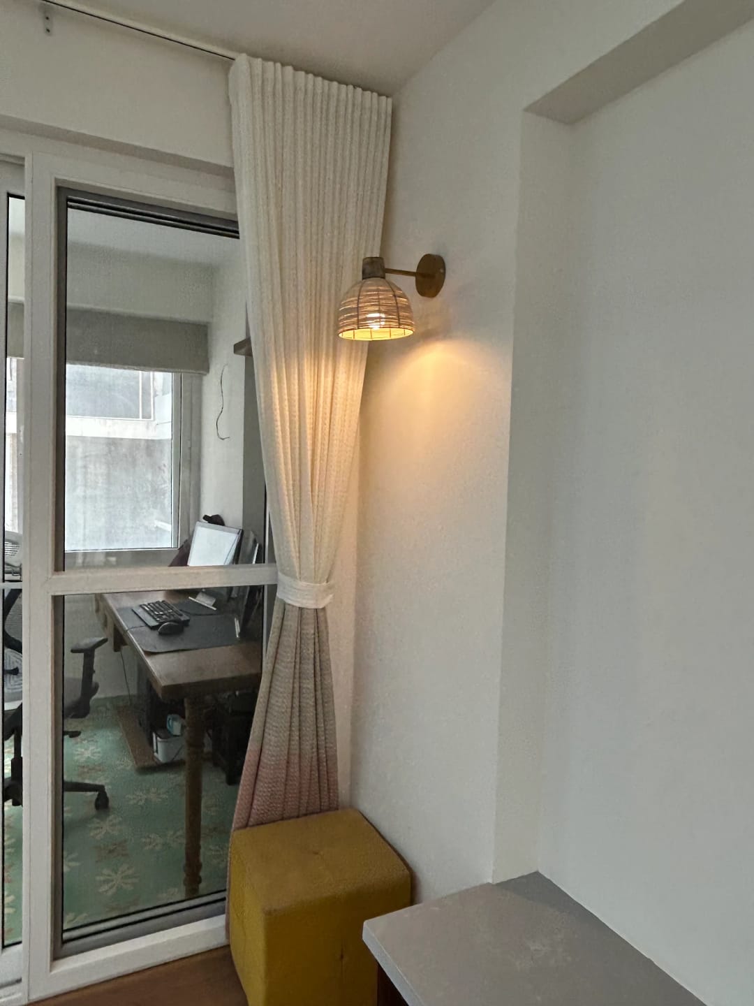Customer photo review of Henka Natural Wall Lamp