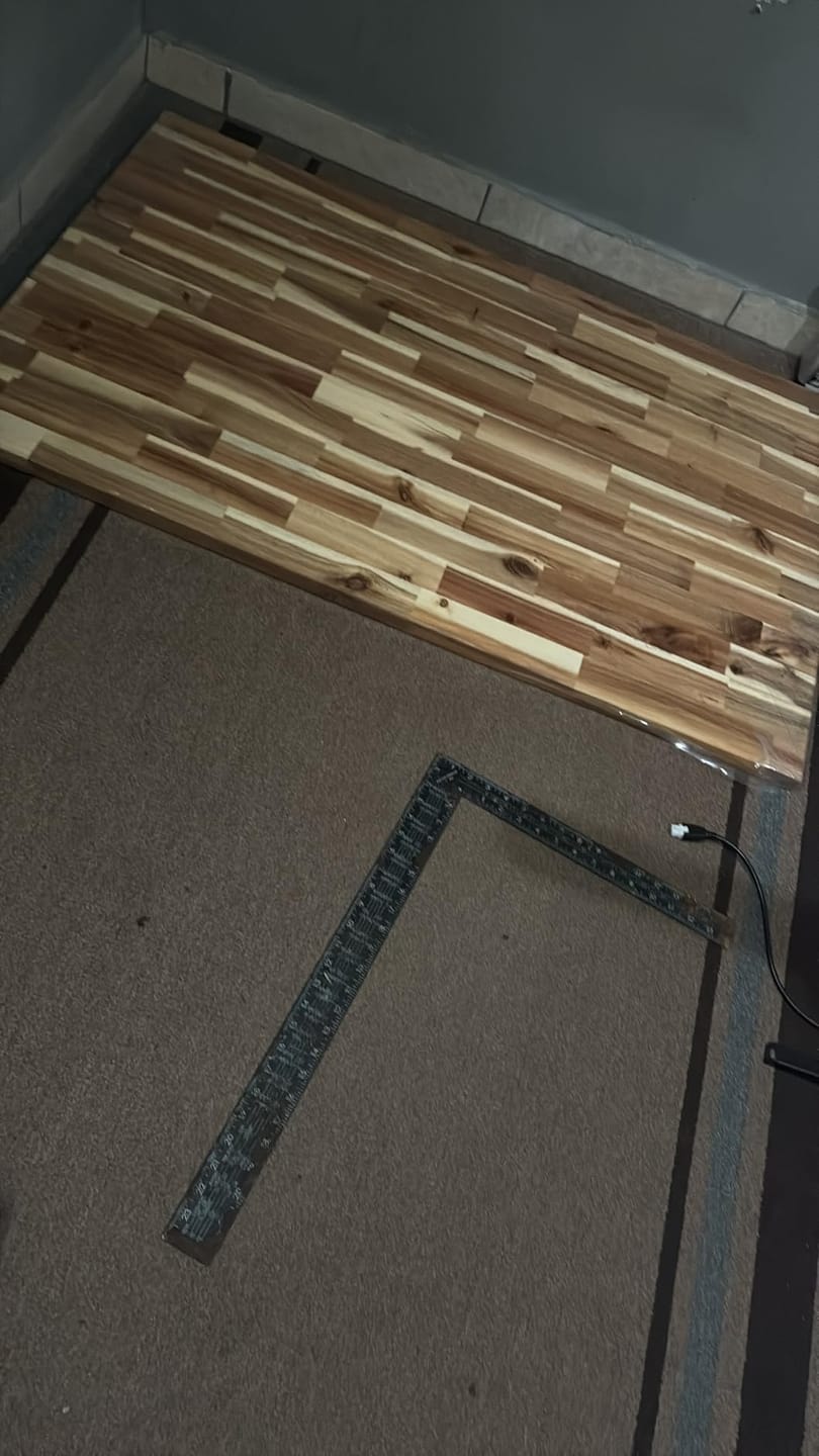 Customer photo review of Desk Table Top