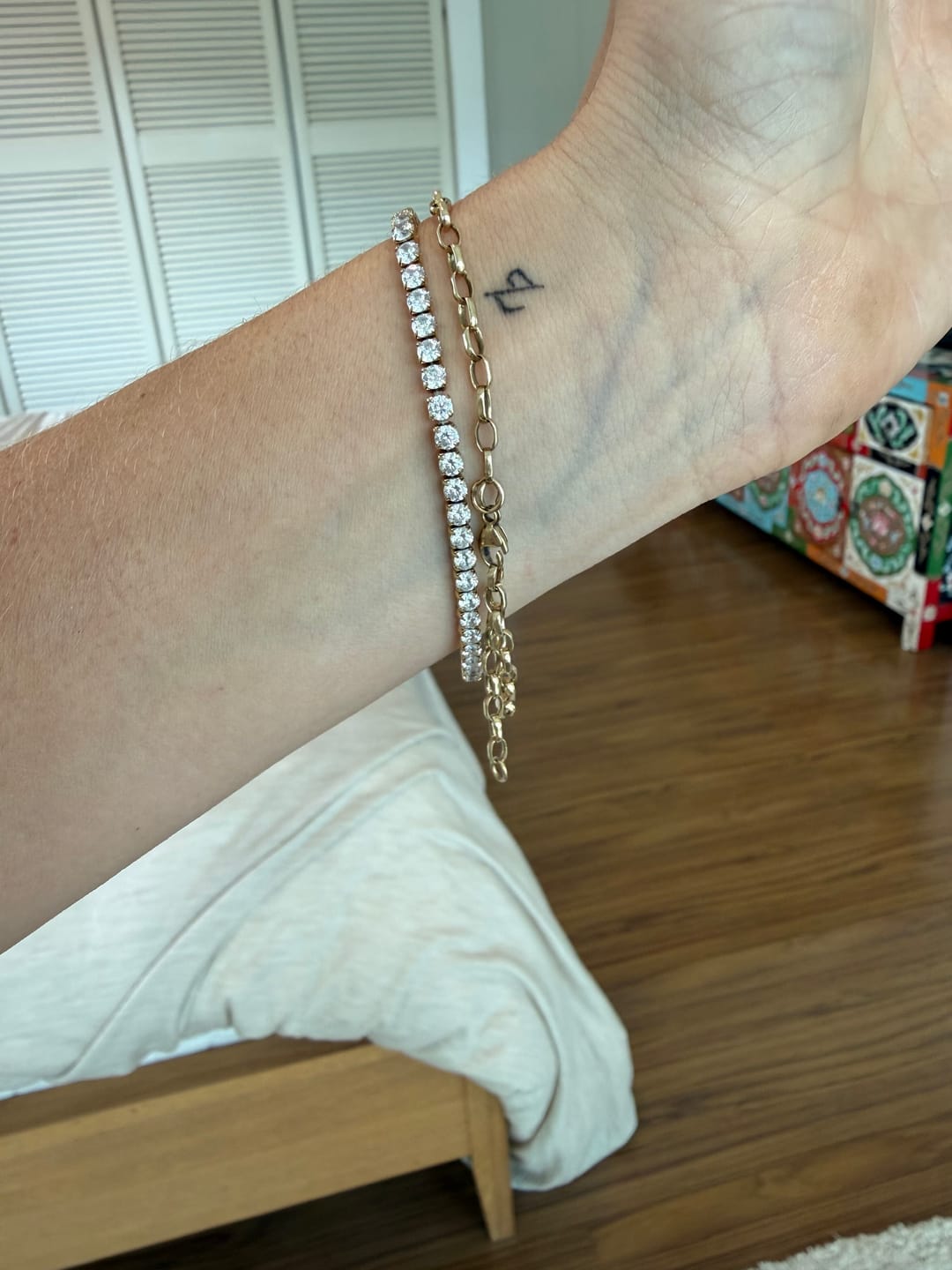 Customer photo review of Tennis Bracelet