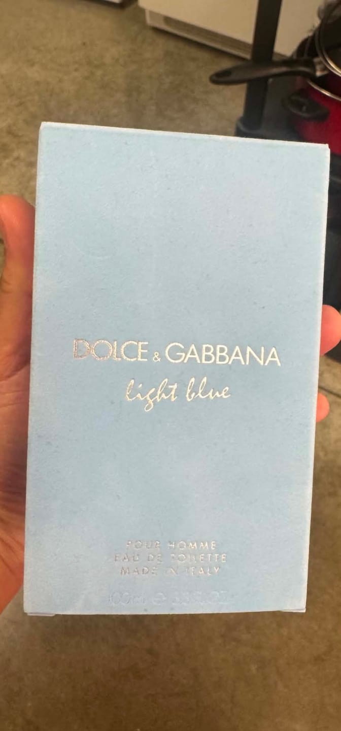 Customer photo review of Dolce & Gabbana Light Blue Eau de Toilette