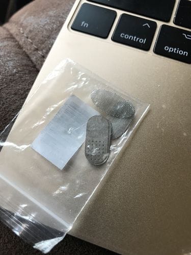 Customer photo review of Replacement Screens for AirVape X (6-Pack)