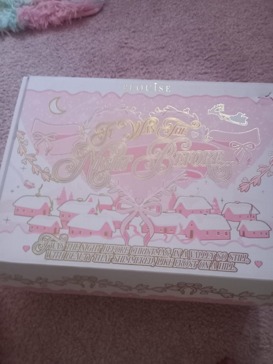 Customer photo review of It Was The Night Before Skincare Set