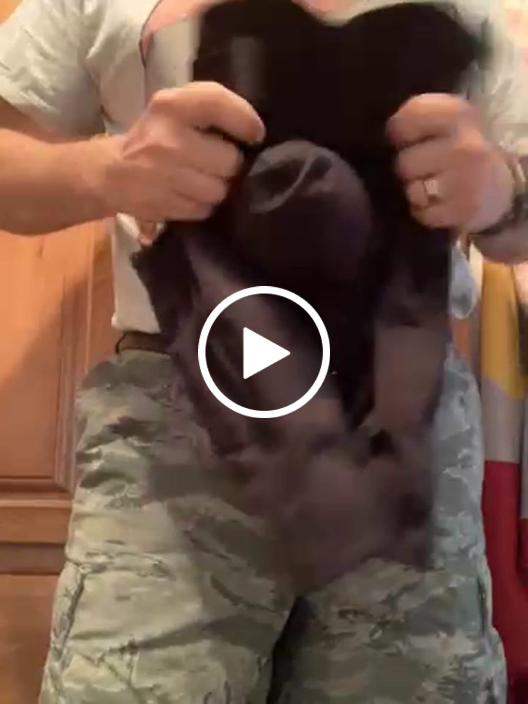 Customer video review of Brushed Nylon 12in Boxer Briefs V-Fly 1pk Black