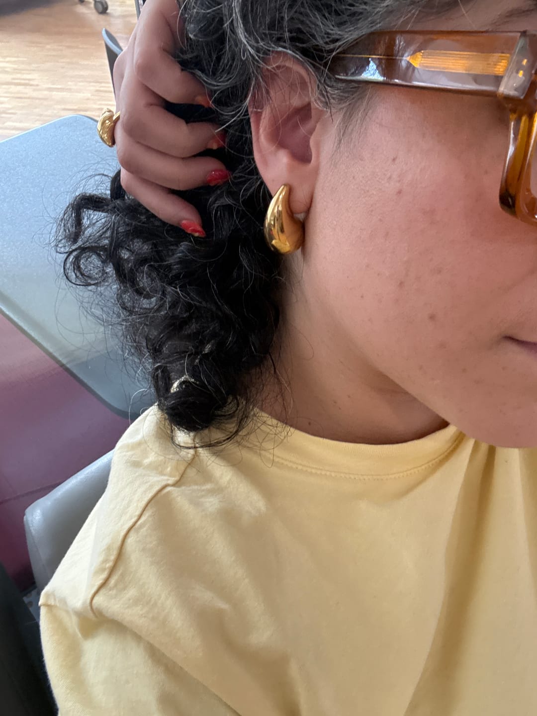Customer photo review of Aretes Drop