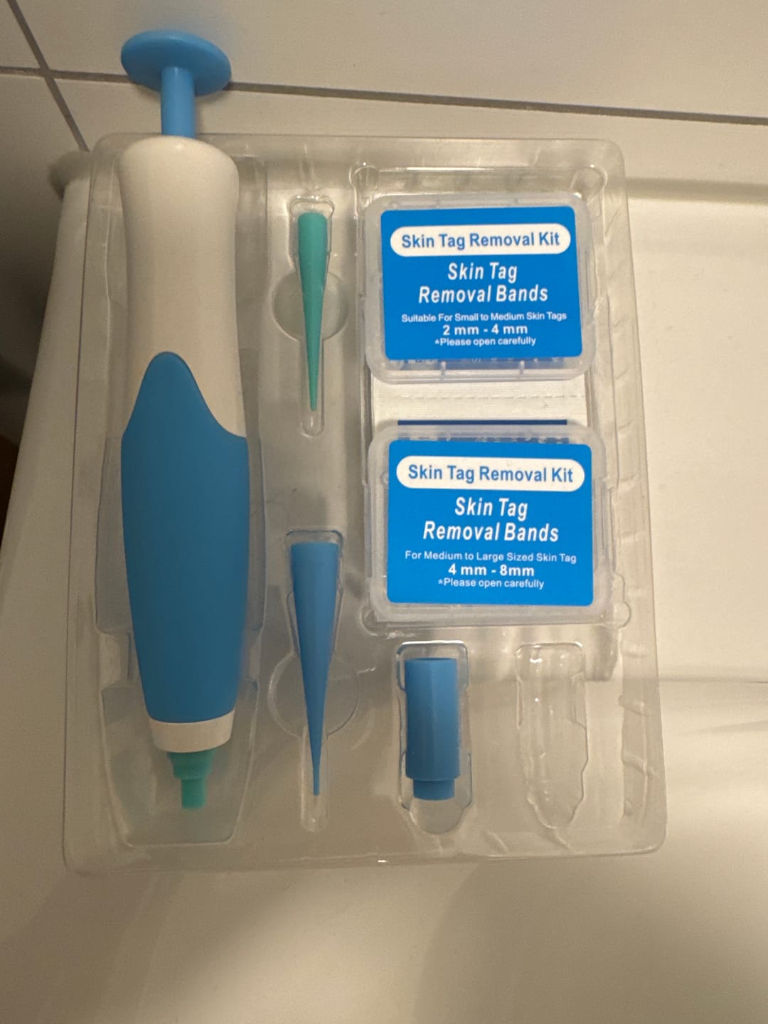 Customer photo review of Alcura™ Ersatzringe für Hautanhängsel