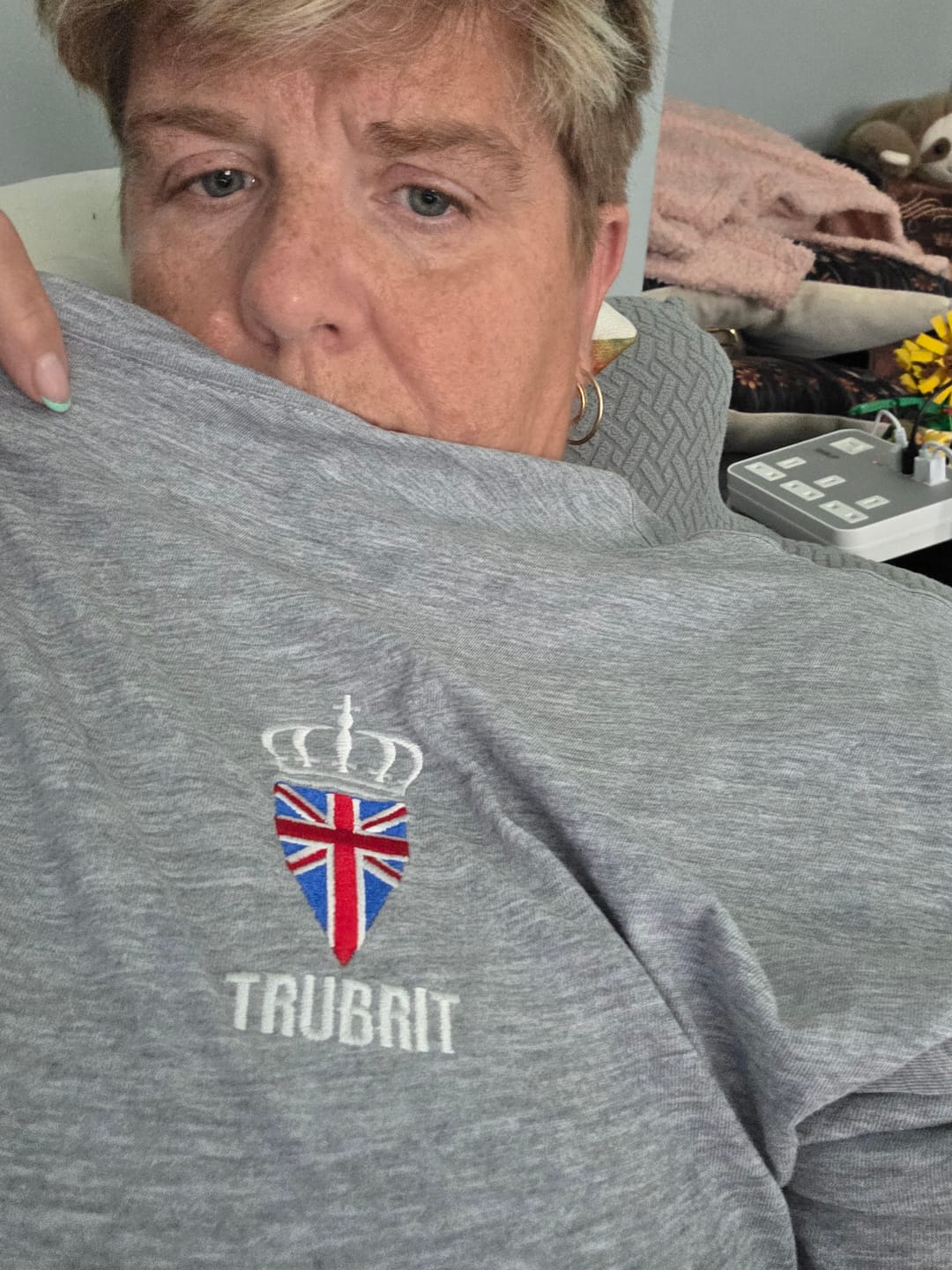 Customer photo review of True Monarch Tee
