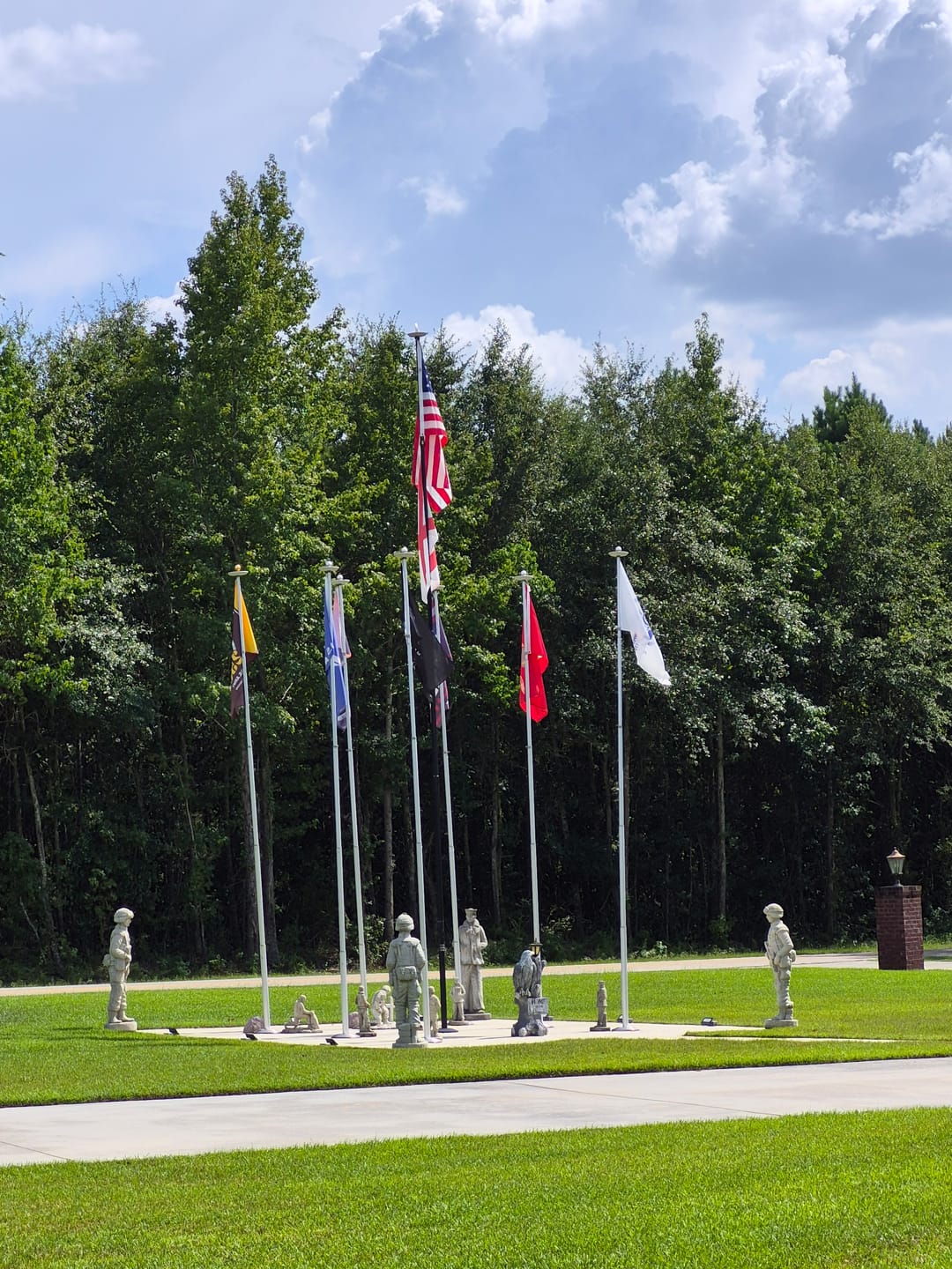 Customer photo review of 4' x 6' American Flag