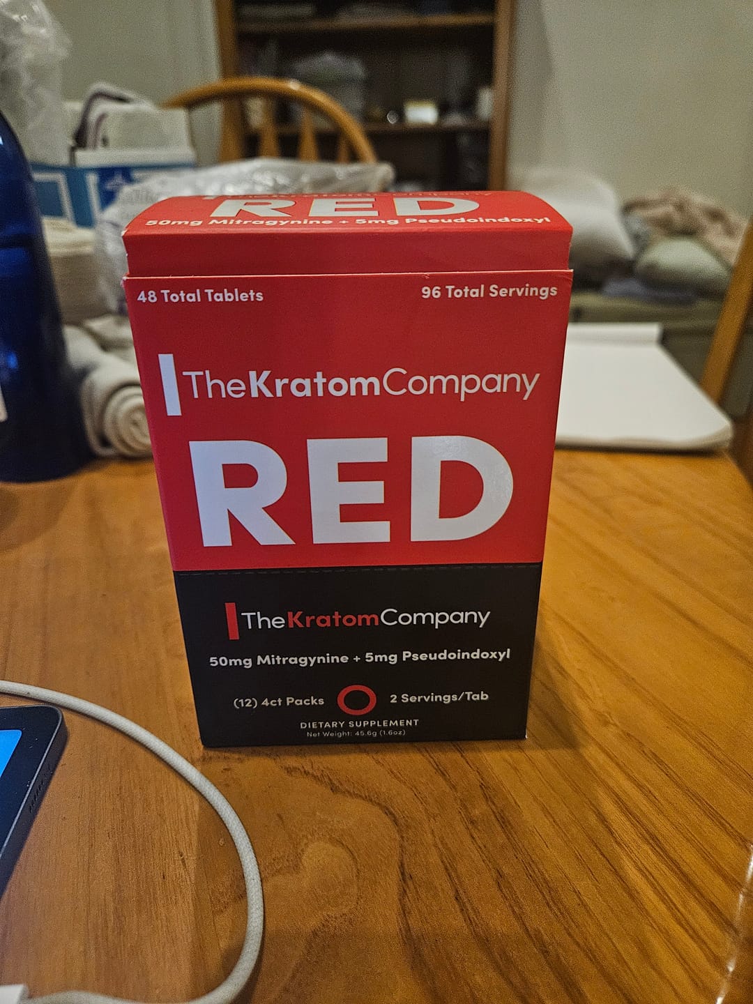 Customer photo review of RED Extract Tabs