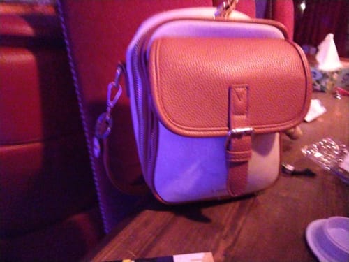 Customer photo review of Aubrey Crossbody Bag