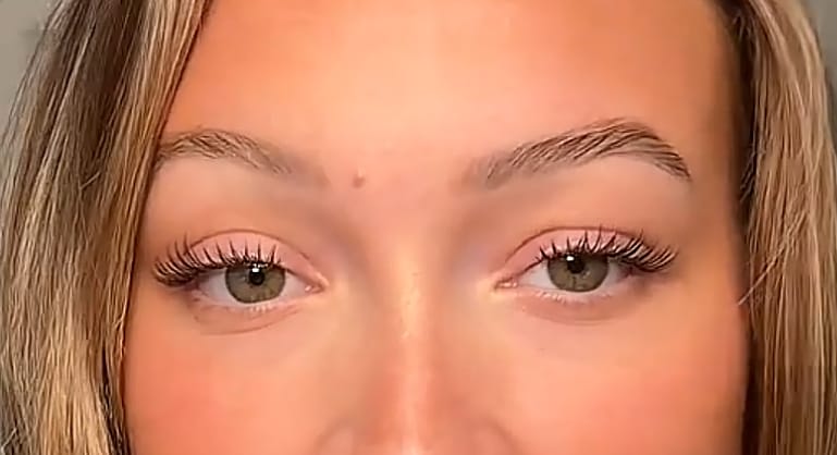 Customer photo review of MASCARER Lash Clusters