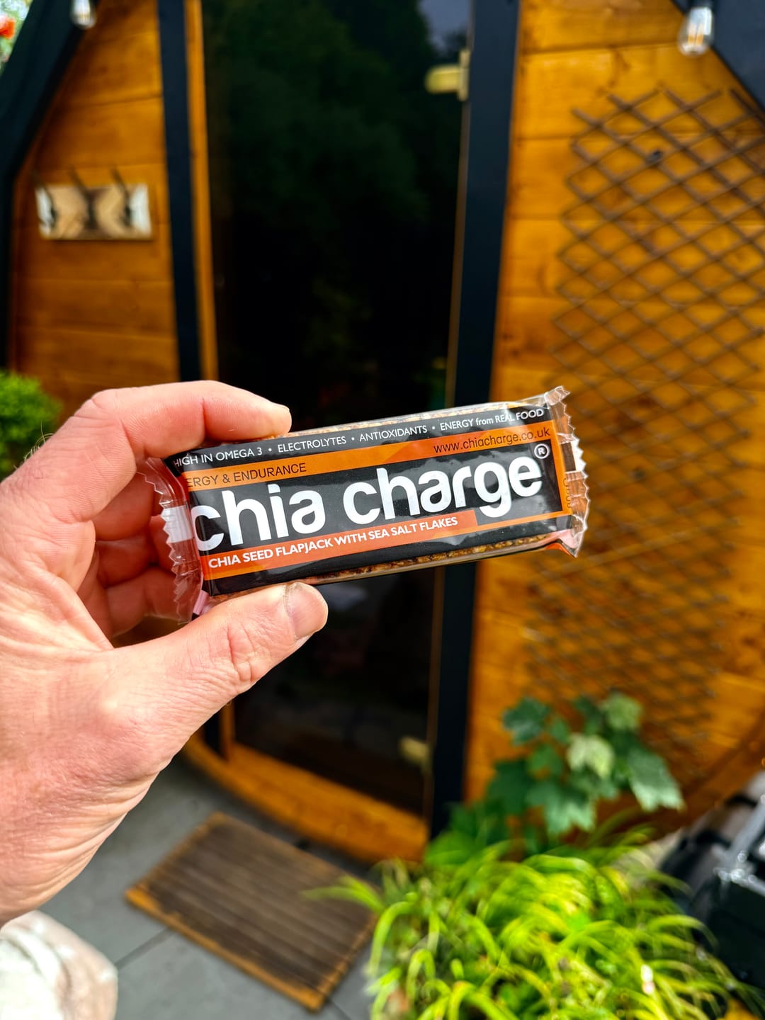 Customer photo review of Chia Energy Flapjacks 80g x 23