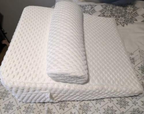 Customer photo review of Oreiller Ergonomique – Le confort idéal pour des nuits plus reposantes