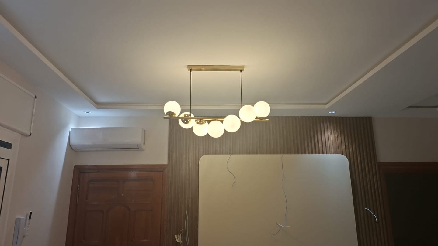 Customer photo review of Suspension DENVER Gold