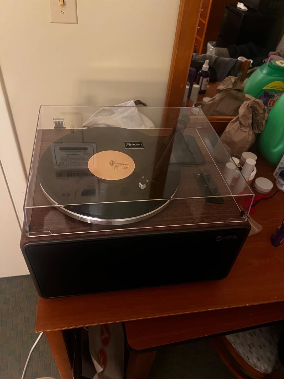 Customer photo review of XJ-H01 All-in-One Vinyl Turntable with Bluetooth & USB Recording