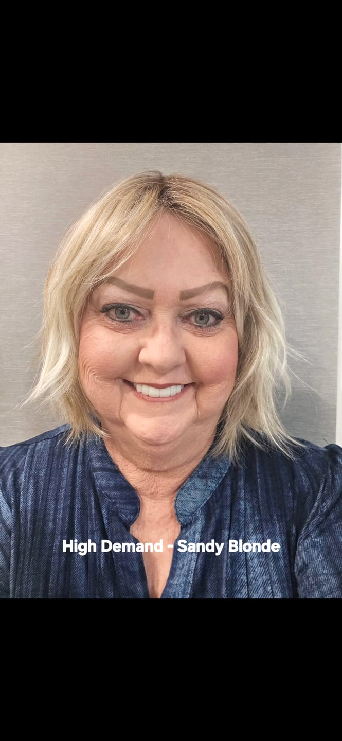 Customer photo review of HIGH DEMAND - Sandy Blonde