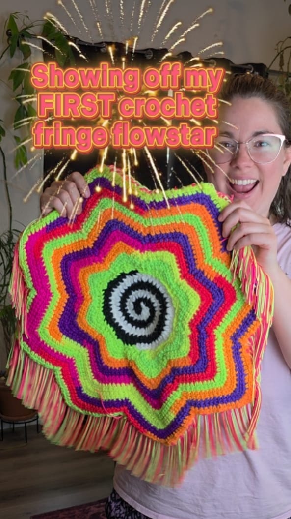 Customer photo review of 4" Multicolor Chainette Fringe Trim (Sold by the Yard)