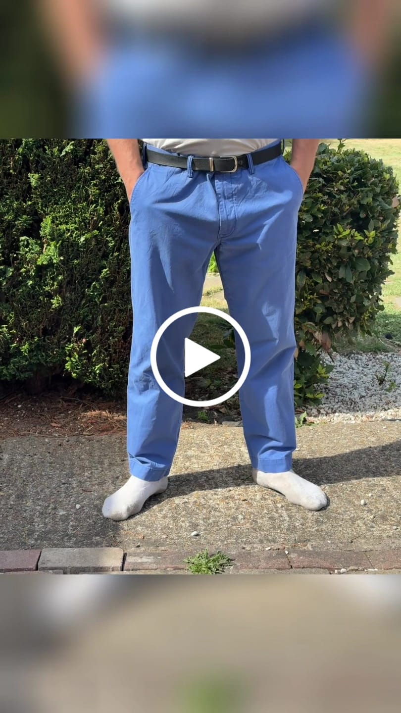 Customer video review of 25x RALPH LAUREN CHINO TROUSERS