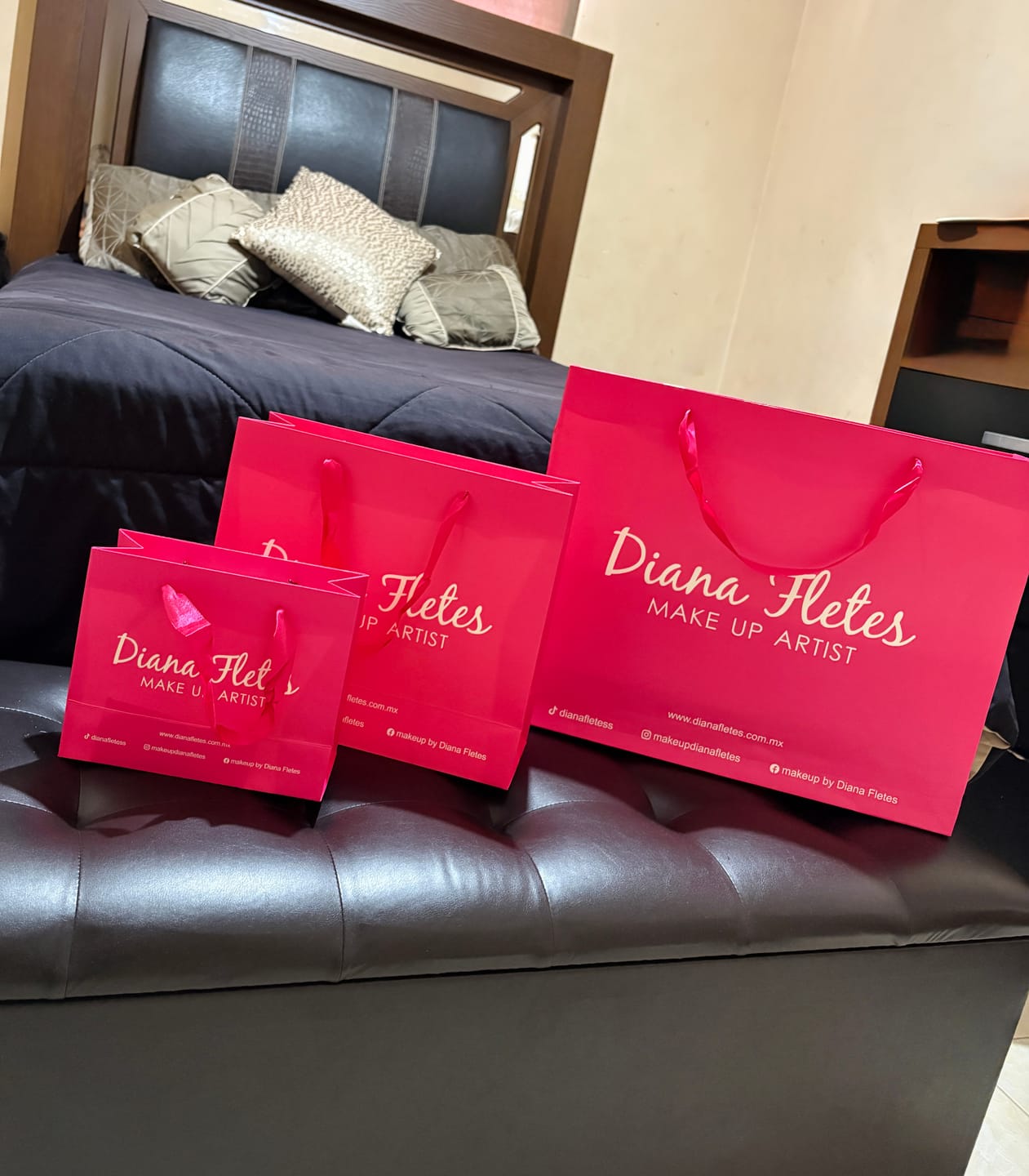 Customer photo review of Set 3 en 1 Estilizado Profesional Light Pink
