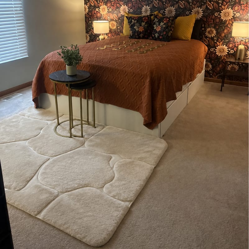 Customer photo review of Haruto Irregular Rug