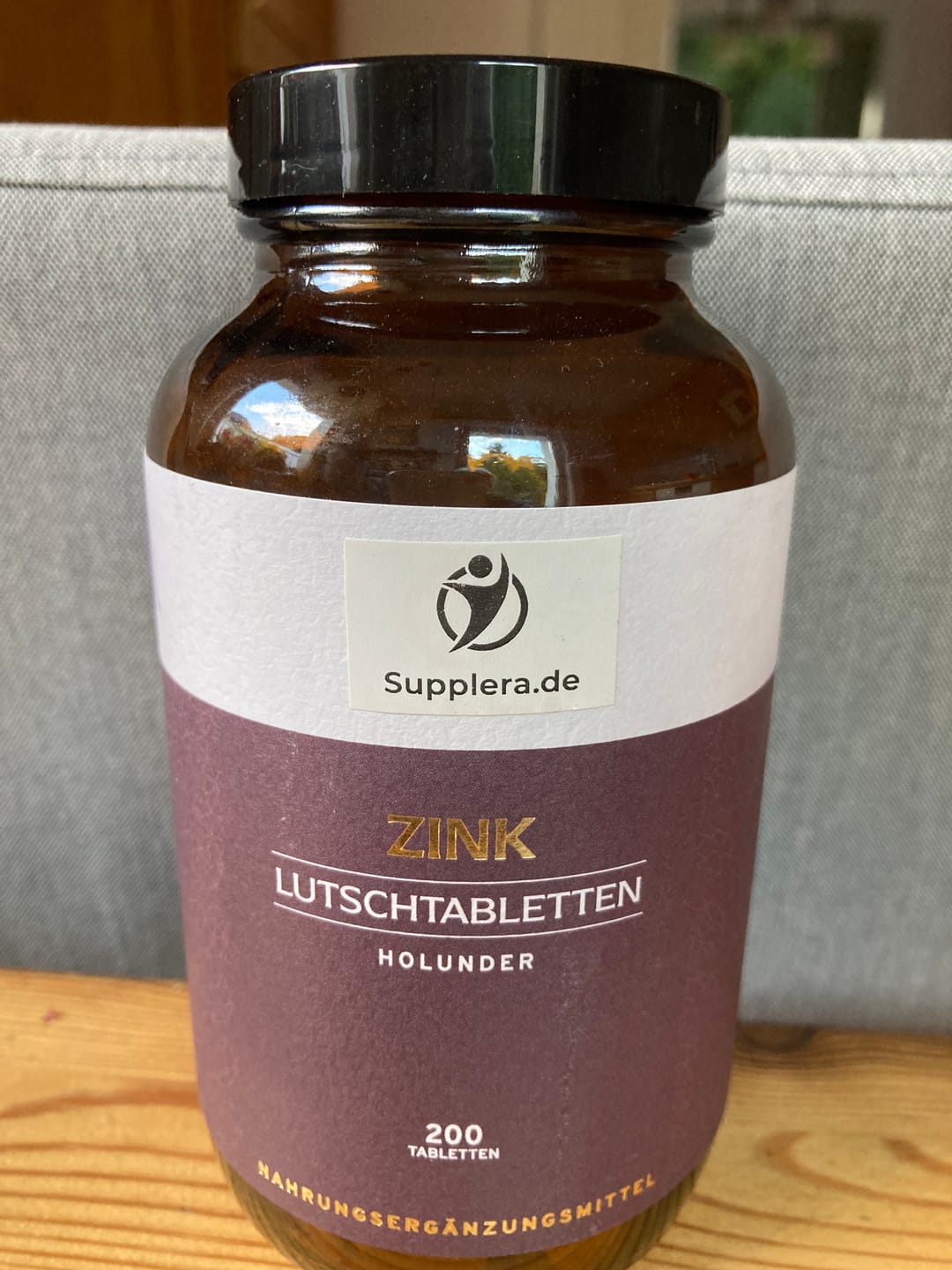 Customer photo review of Lutschtabletten Zink Holunder