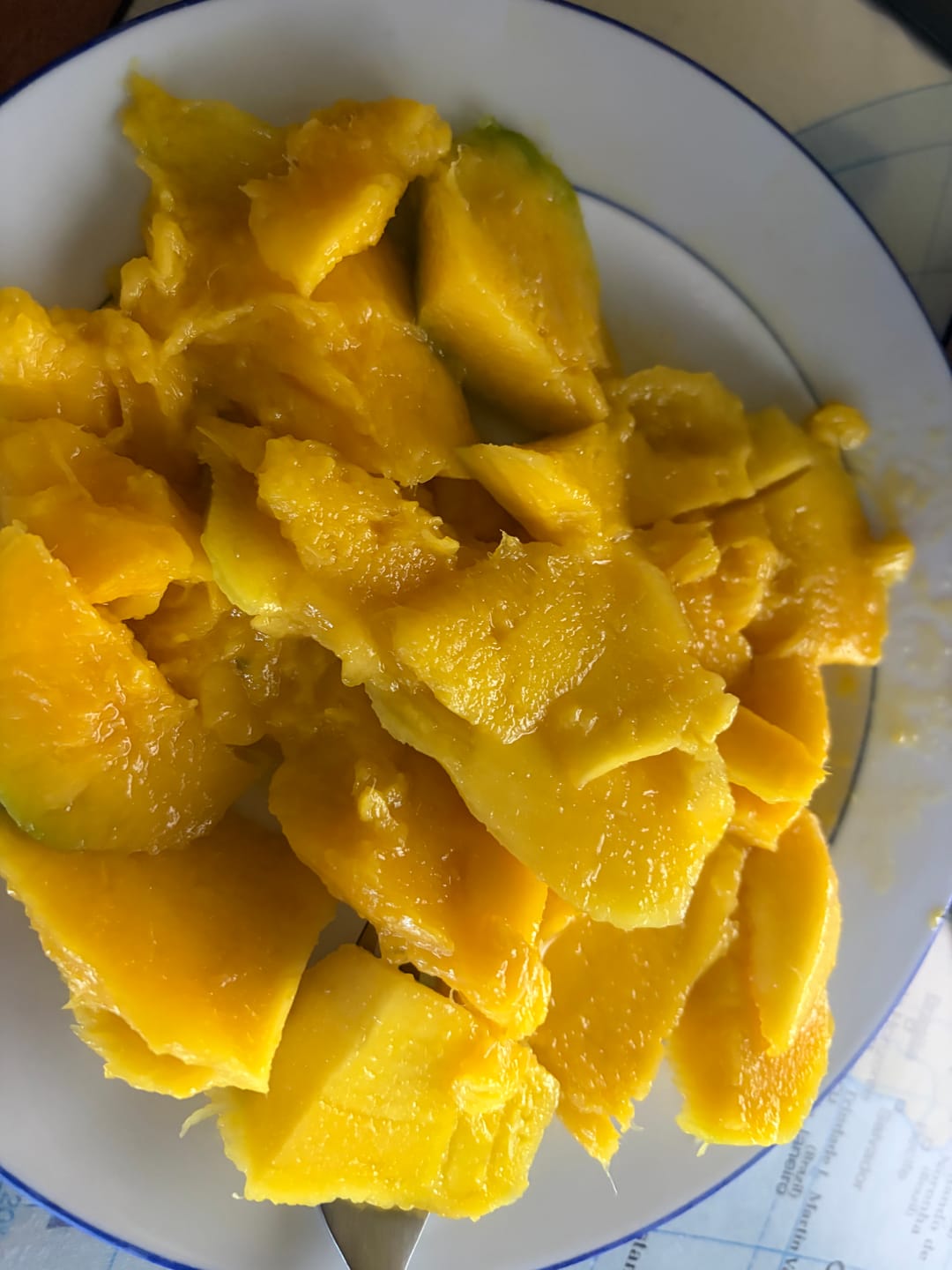 Customer photo review of Mango Haden baumgereift