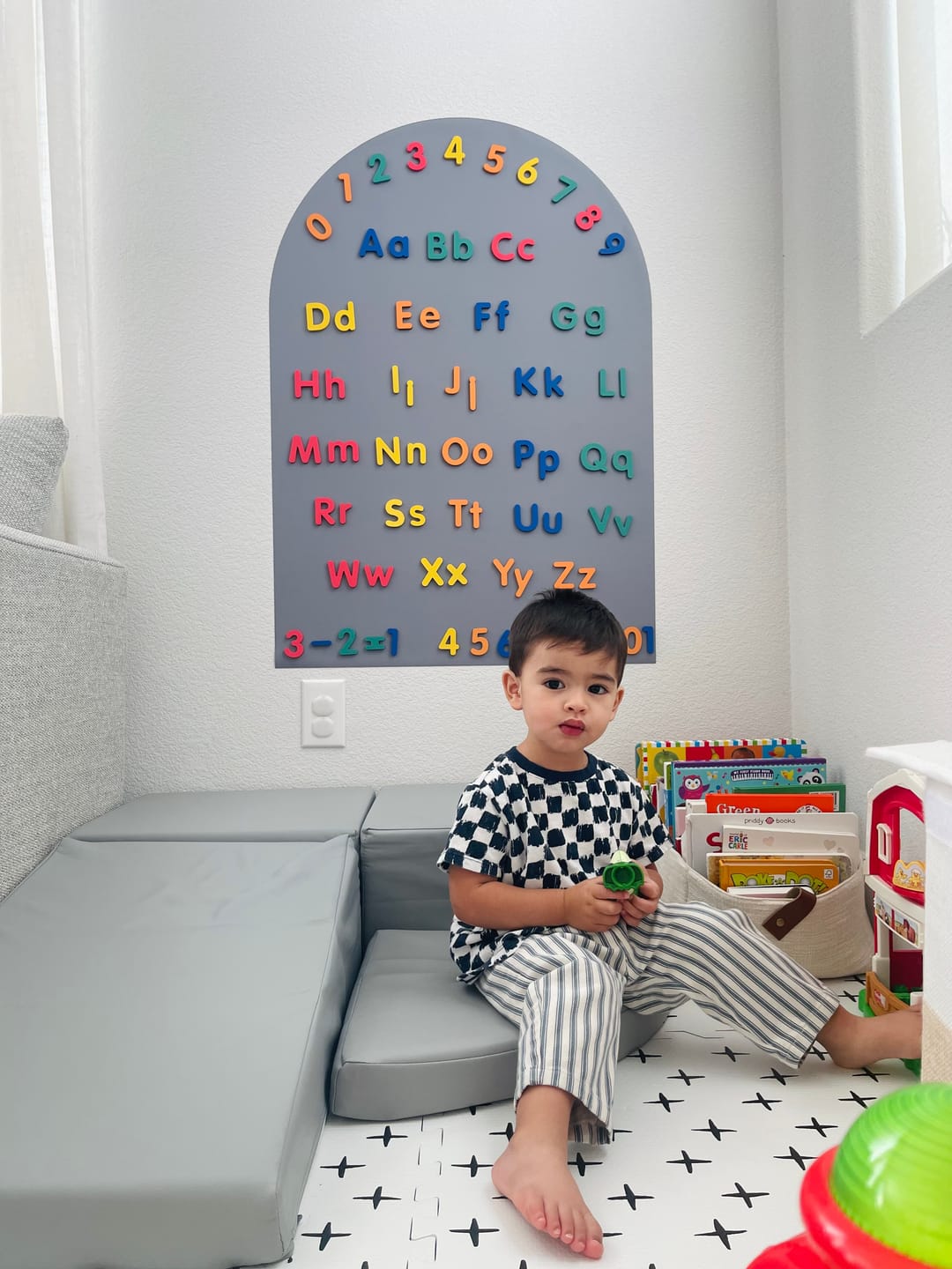 Customer photo review of Magnetic Wall Board