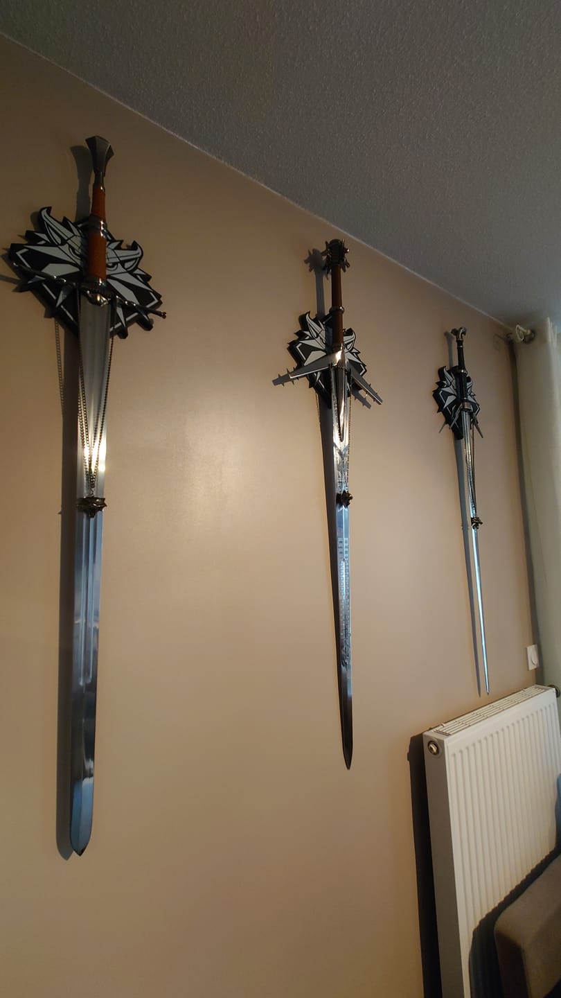 Customer photo review of Aerondight Silver Sword - The Witcher Sword
