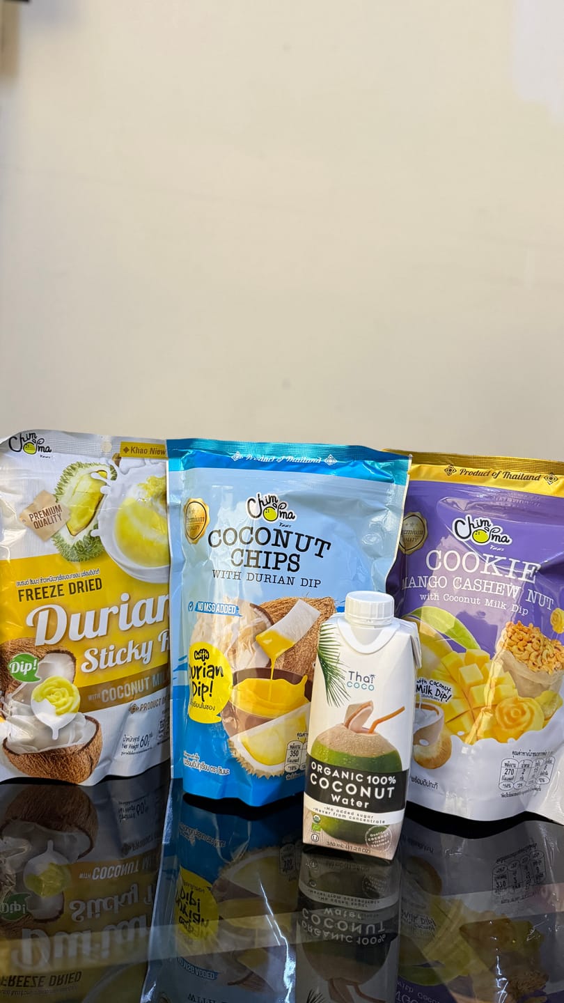 Customer photo review of CHIMMA Durian Sticky Rice with Coconut Milk Dip