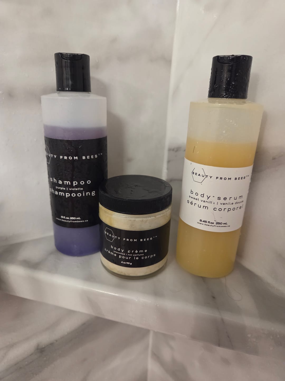 Customer photo review of Purple Shampoo