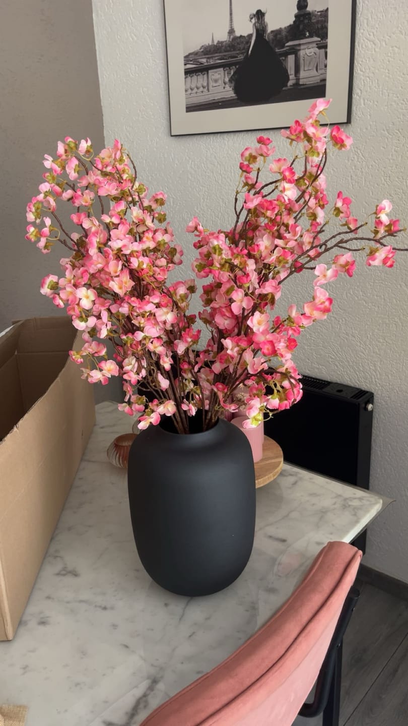 Customer photo review of Zijden Bloesem - Fuchsia roze