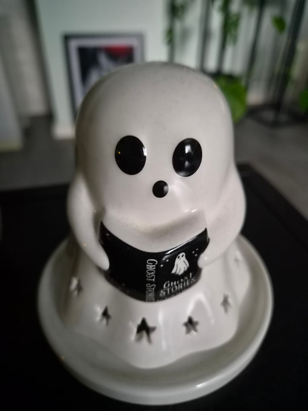 Customer photo review of Geister Teelichthalter / Räucherkegel – Summerween Keramik Deko