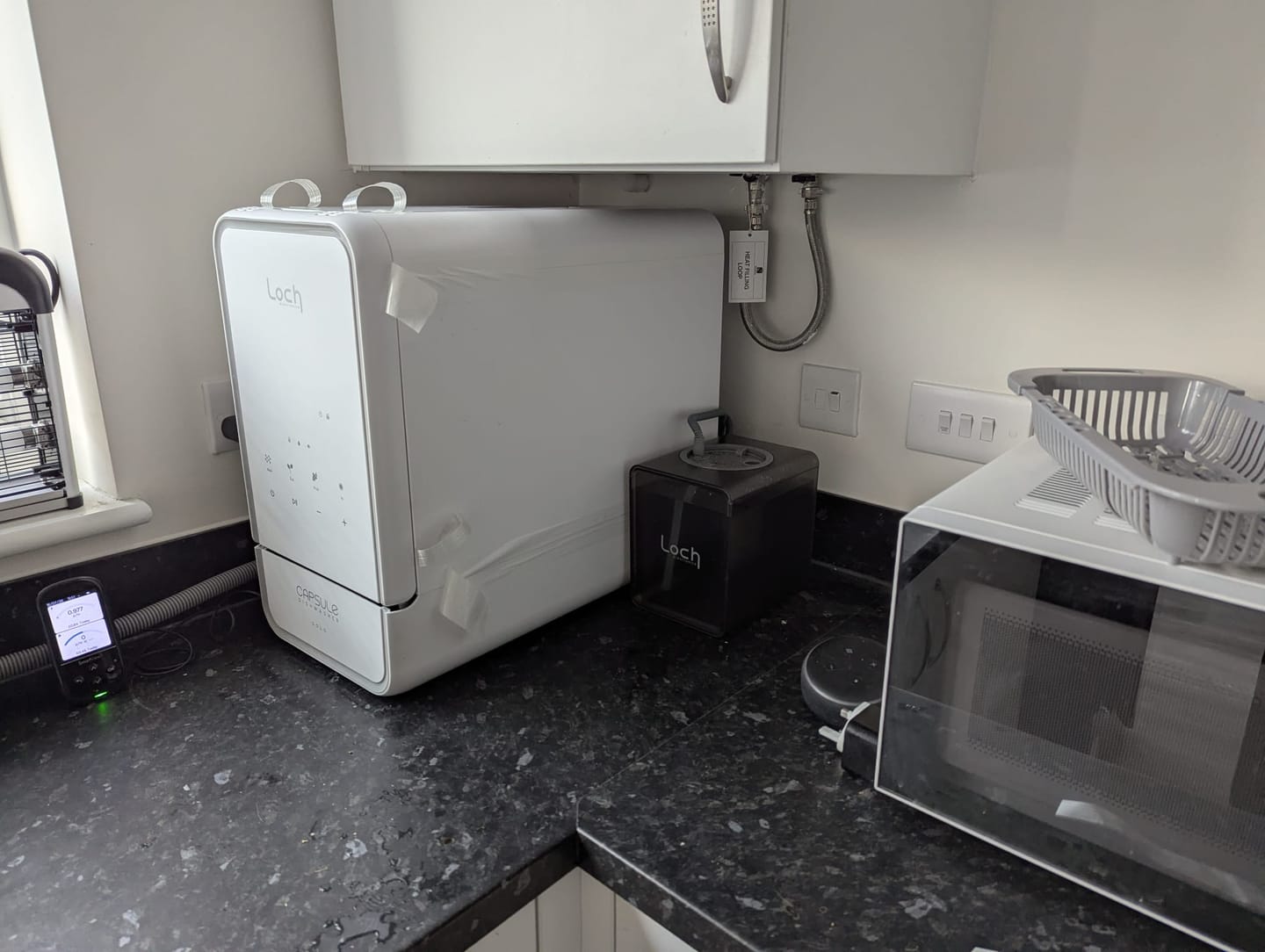 Customer photo review of Capsule Solo Dishwasher