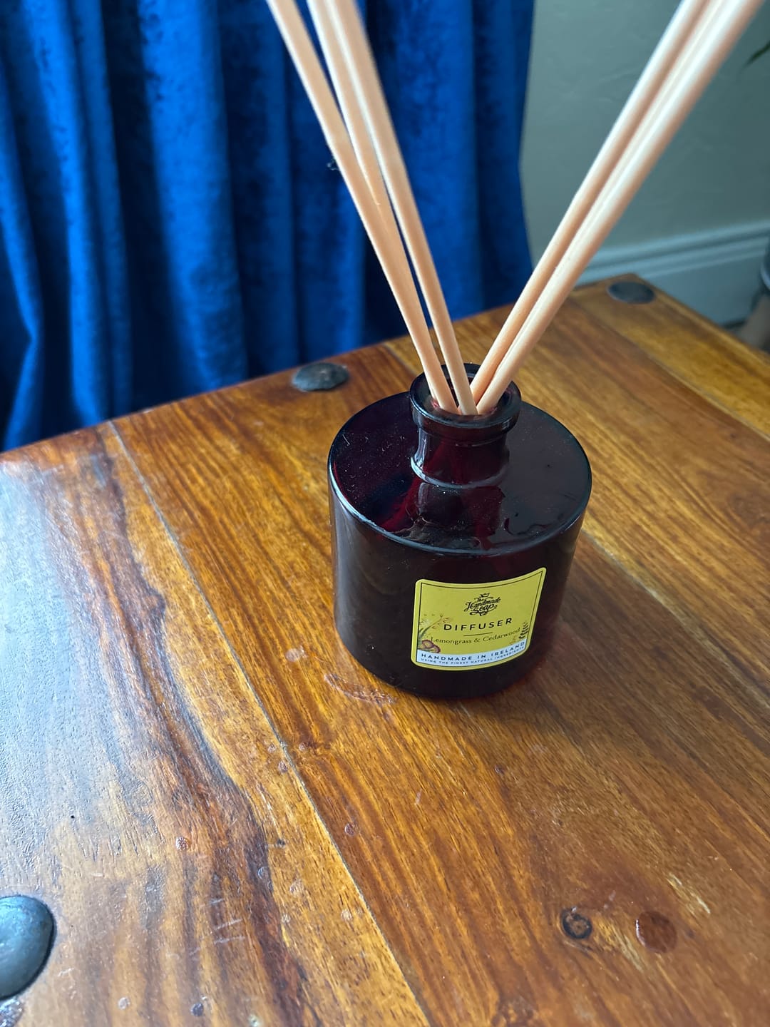 Customer photo review of Reed Diffuser Refill Oil - Lemongrass & Cedarwood | 150ml