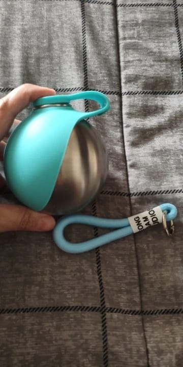 Customer photo review of ペット用携帯給水ボトル