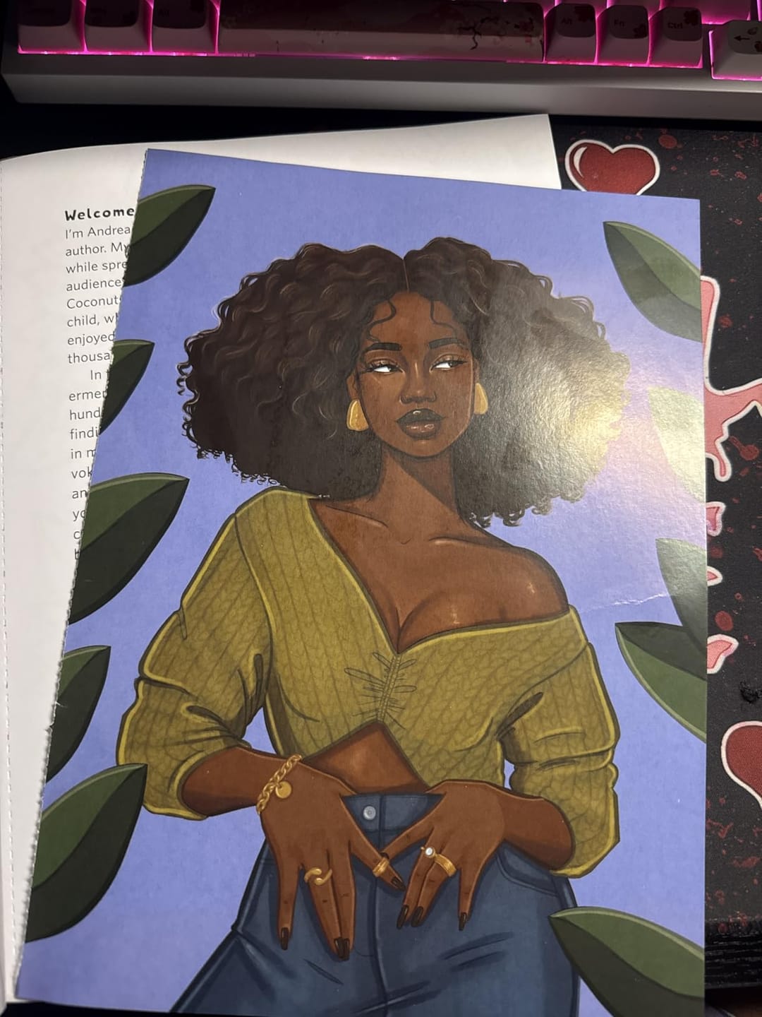 Customer photo review of Rest and Reflect Adult Coloring Book