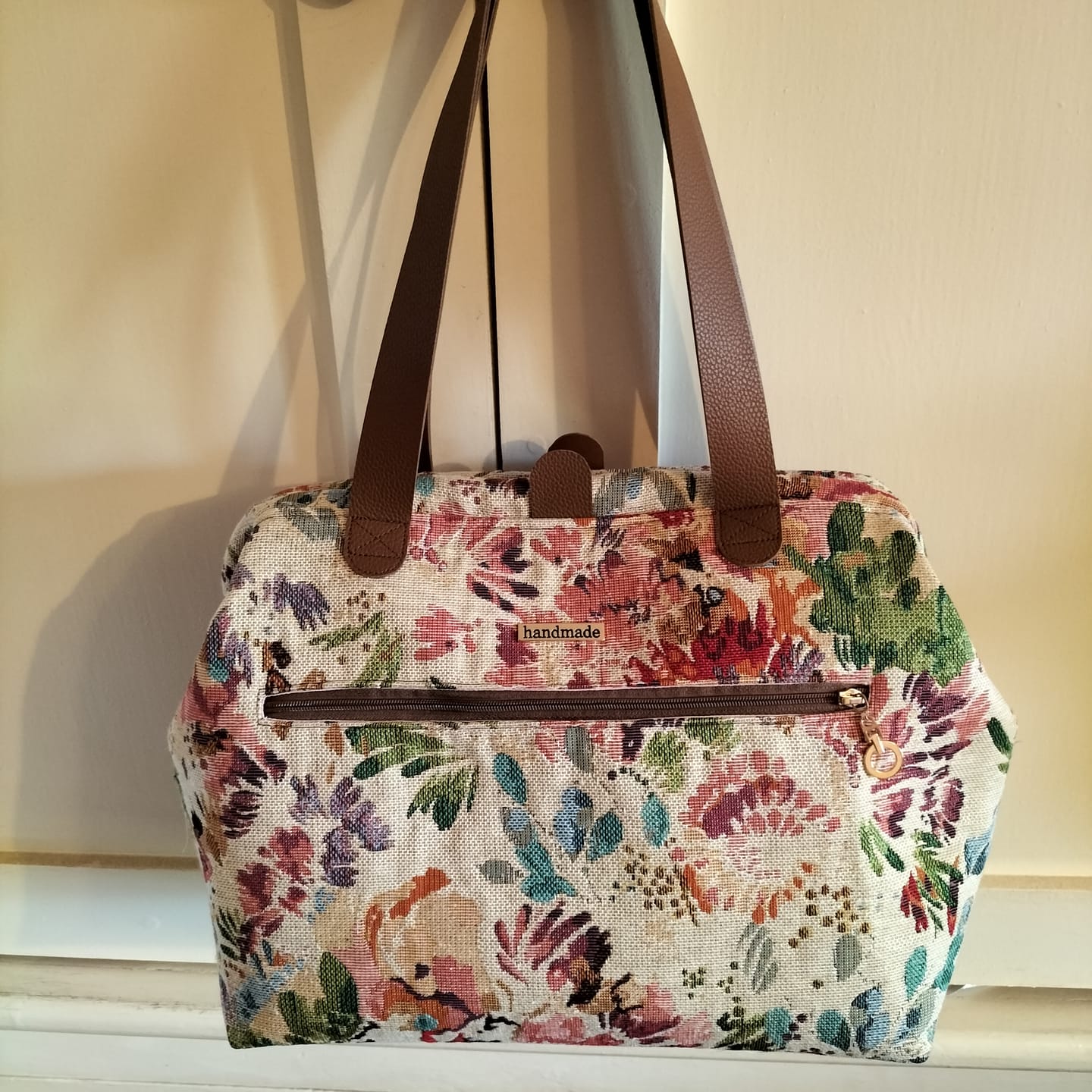 Customer photo review of Painted Meadow Tapestry Fabric