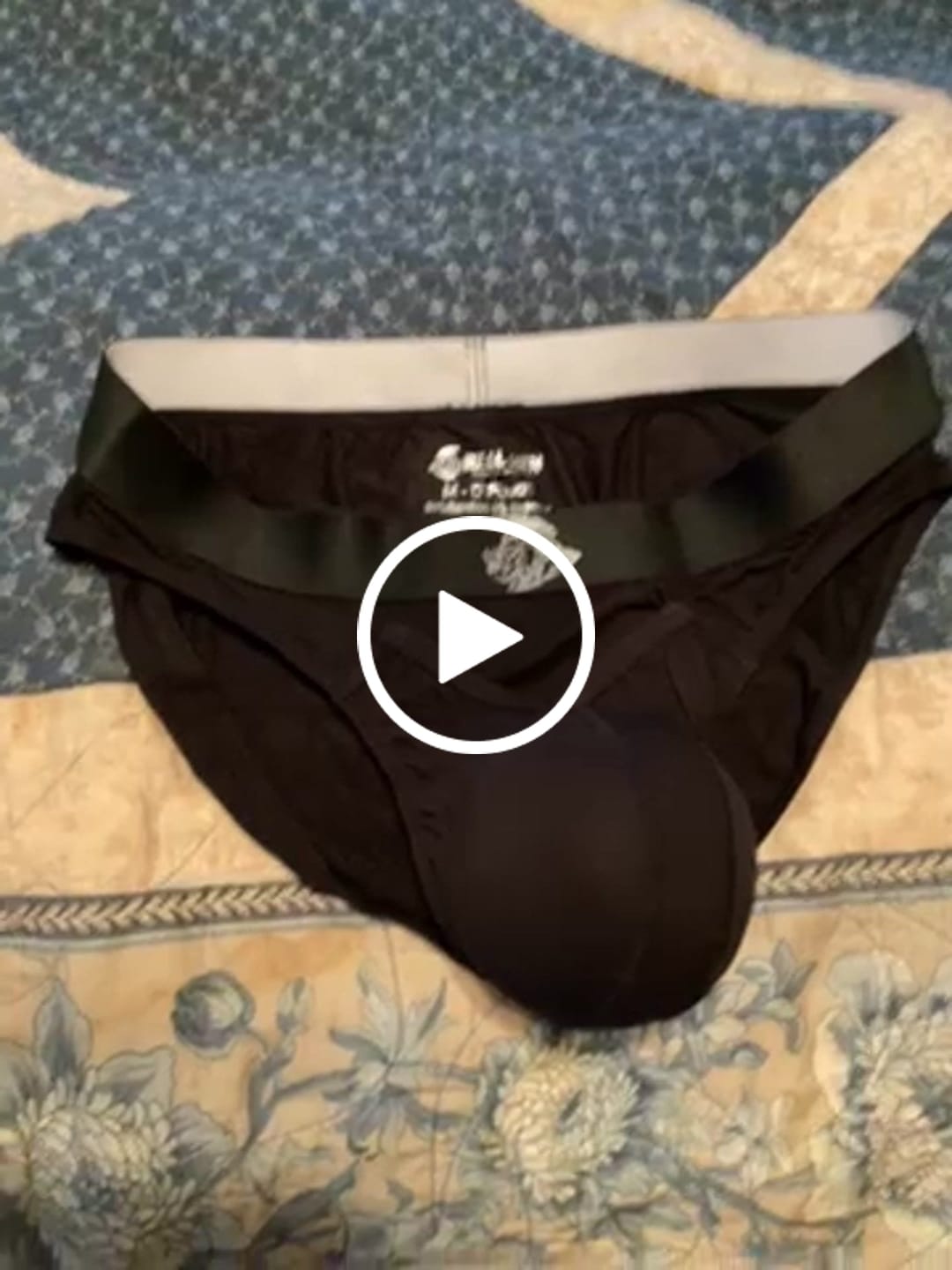 Customer video review of Bamboo 0in Briefs V-Fly 6pk Black/Blue/Gray