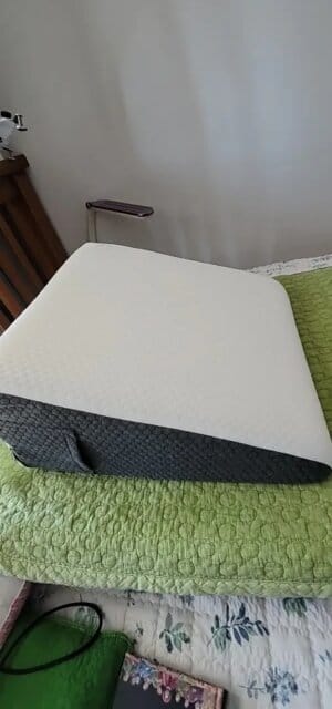 Customer photo review of Oreiller Ergonomique – Le confort idéal pour des nuits plus reposantes