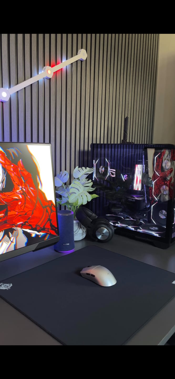 Customer photo review of Wraith Ace Series Poron Mousepad
