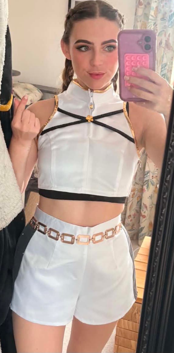 Customer photo review of Plain Emperor Foil Fabric